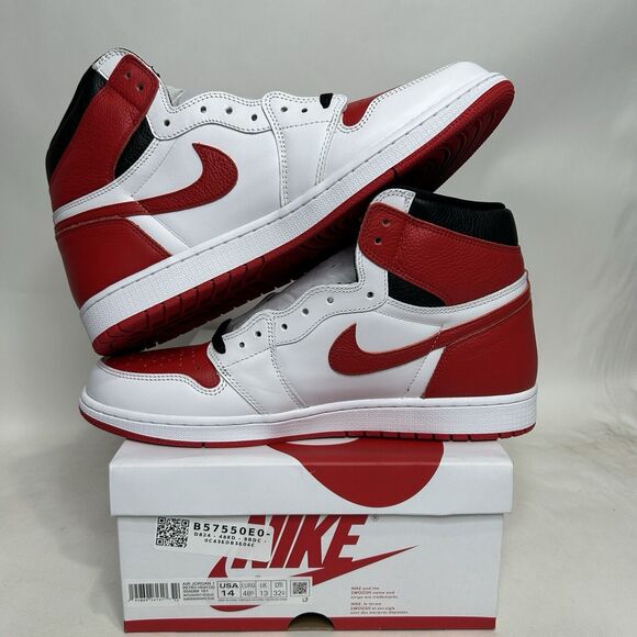 Nike Air Jordan 1 High Retro OG “Heritage/Red White” 2024 - Picture 3 of 5